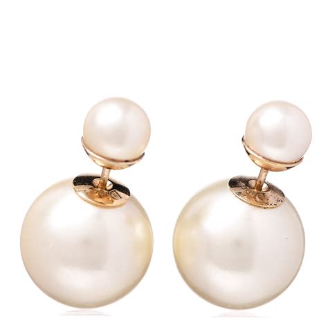 christian dior tribal pearl earrings price